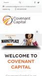 Mobile Screenshot of covenant-capital.org